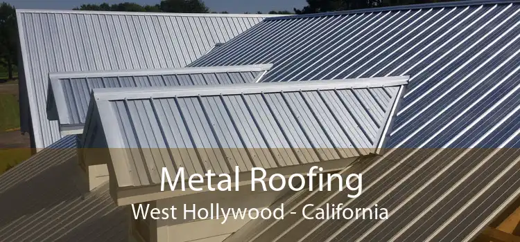 Metal Roofing West Hollywood - California