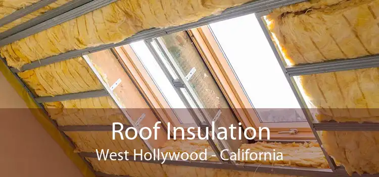 Roof Insulation West Hollywood - California